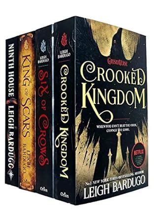 Leigh Bardugo Collection Books Set King Of Scars Ninth House Six