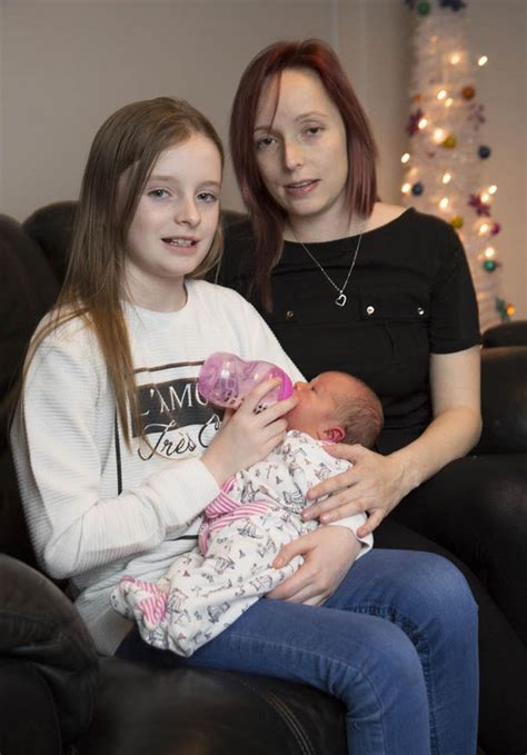 Caitlin 11 Delivers Baby Sister After Mums Sudden Labour