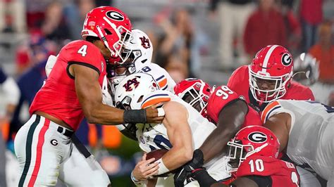 Georgia Bulldogs Auburn 2020 Football Score Game Recap Macon Telegraph