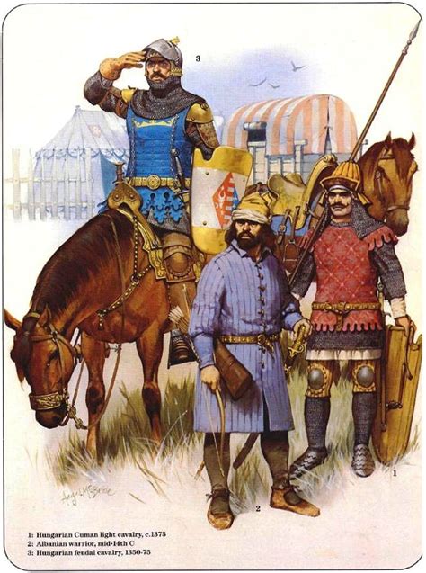 Hungarian And Allied Troops 14th Century Medieval Life Medieval Knight Medieval Fantasy