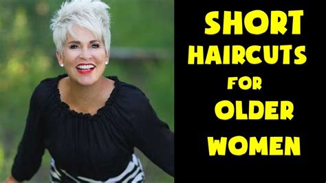 If the hair has some blonde hues, this style will boost the dimension! Short Haircuts for Older Women 2018 - YouTube