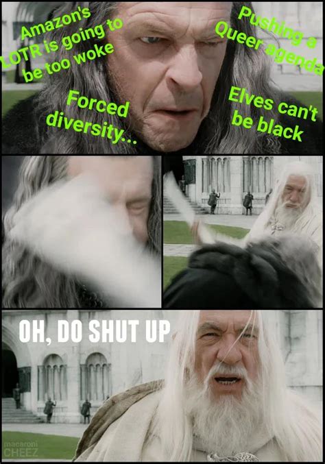 Clean Version Of Gandalf Hitting Denethor Memetemplatesofficial