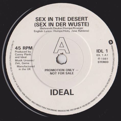 Ideal Sex In The Desert Sex In Der Wüste Feurzeug 1981 Vinyl Discogs