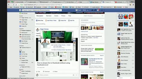 How To Stream Live To Facebook Without Using Facebook Live Youtube