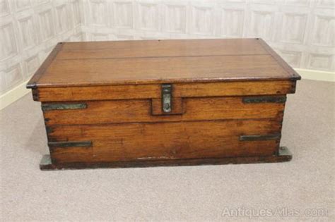 George Iii Captains Sea Chest Coffe Table Storage Antiques Atlas