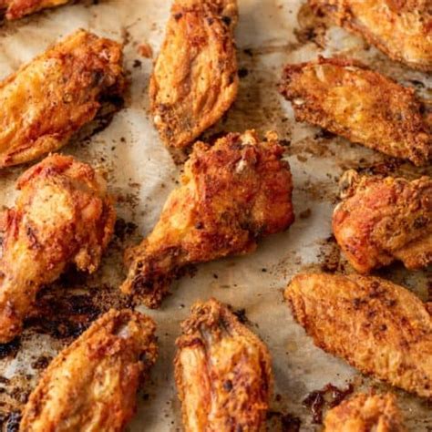 Crispy Oven Baked Chicken Wings Recipe Dr Davinahs Eats