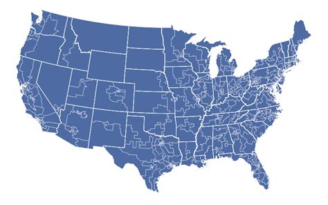 Us Congressional District Shapefiles Districts Maps Blue Prints