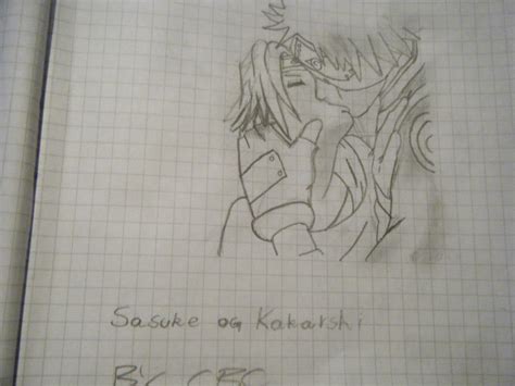 Sasuke And Kakashi Kissing By Ramstars On Deviantart