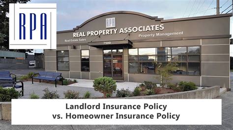 Renters insurance protects you and your possessions when you rent a place to live. Landlord Insurance Policy vs. Homeowner's Insurance Policy - Seattle, WA Professional Explains ...