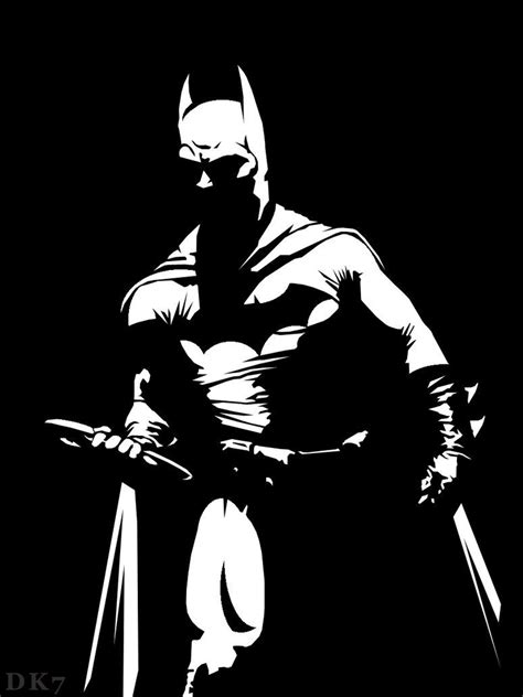 Pin By James King On Graphic Art Batman Artwork Silhouette Art