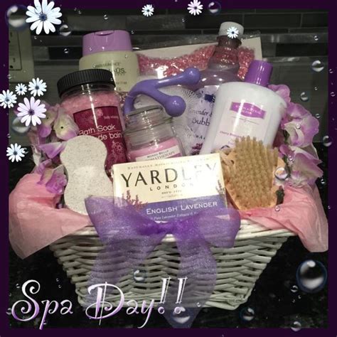 Pamper her with a bath spa gift set or a home spa gift filled with luxury brands. Spa gift basket for her! Pamper any lady on her birthday ...