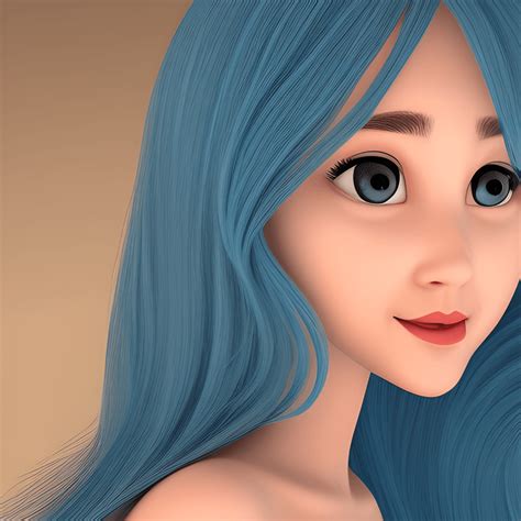 3d animated girl · creative fabrica