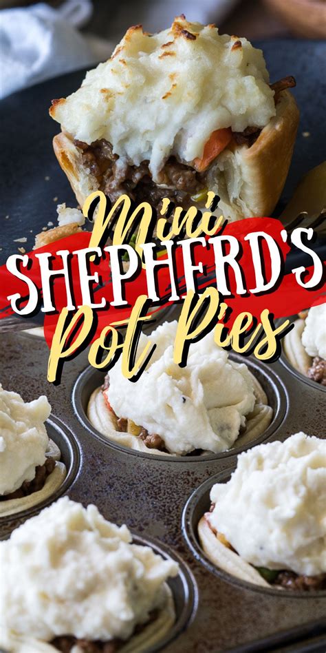 Mini Shepherd S Pot Pies Recipe I Wash You Dry