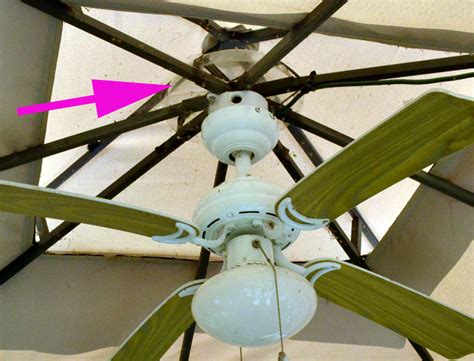 I found one online but have zero success ordering or getting a hold of the company. Gazebo Ceiling Fan | NeilTortorella.com