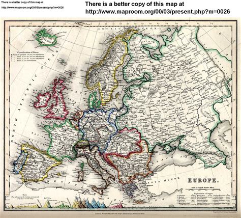 Espaço De Generalidades Mapa Da Europa No Secxiv