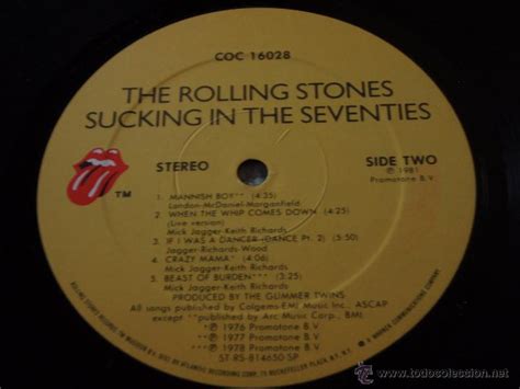 The Rolling Stones Sucking In The Seventies Comprar Discos Lp