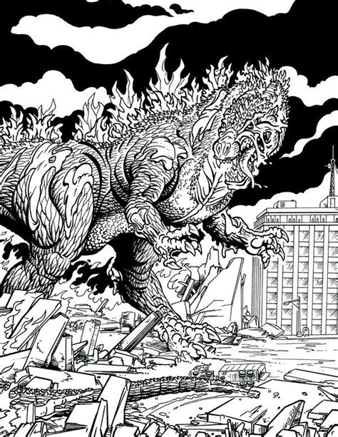 Battle Damaged Ginozilla By Kaijuverse On Deviantart Monster Art