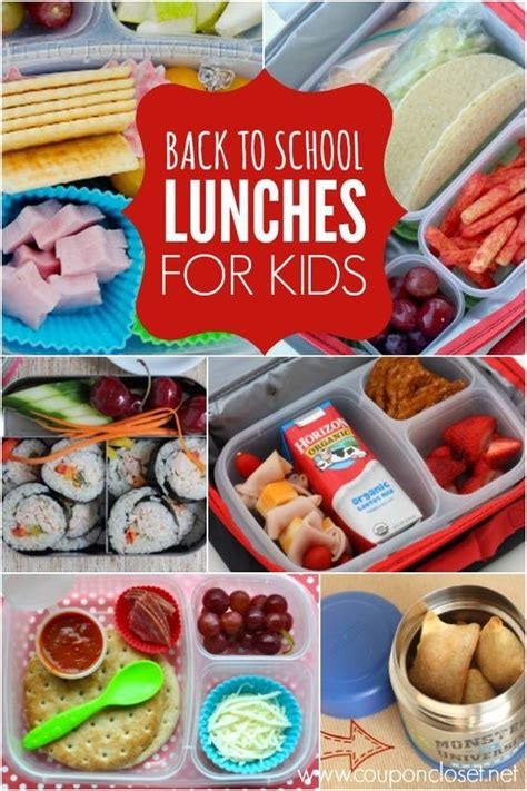 20 Easy Back To School Lunch Ideas For Kids Kindergarten Lunch Kids