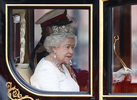She was born in the castle at domfront, normandy, and was baptised by henry of marcy. London, England - Queen Elizabeth II attends the state ...