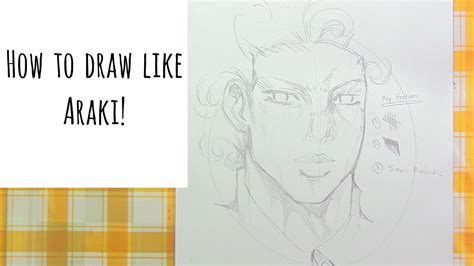 How To Draw Like Araki Hirohiko Jojos Bizarre Adventure