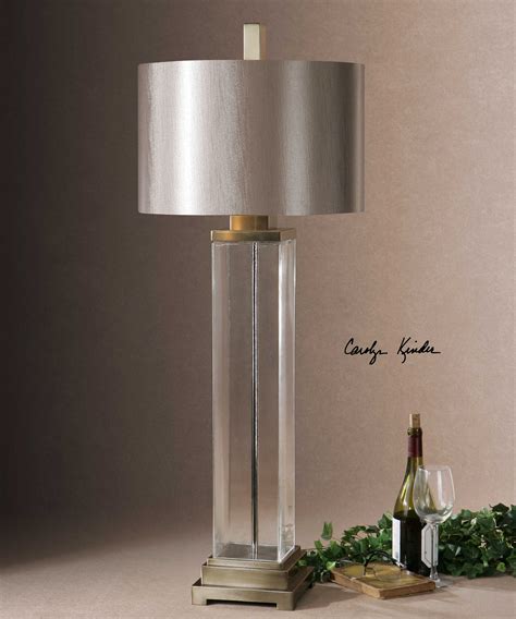 Drustan Modern Glass Lamp Carolyn Kinder International