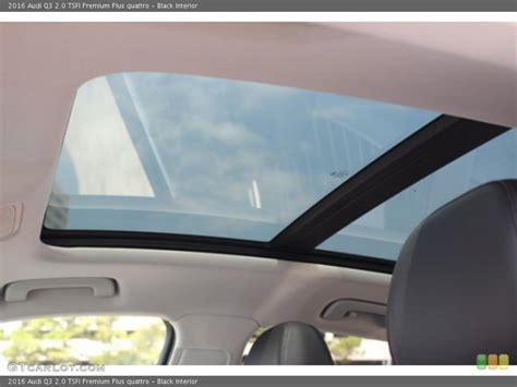 Black Interior Sunroof For The 2016 Audi Q3 20 Tsfi Premium Plus