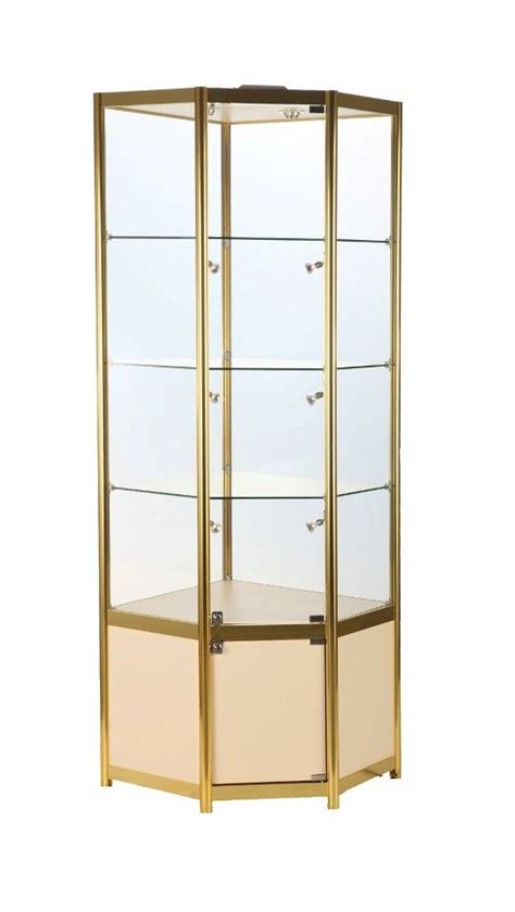 White corner glass display cabinet. 11 best Corner Glass Display Cabinets images on Pinterest ...