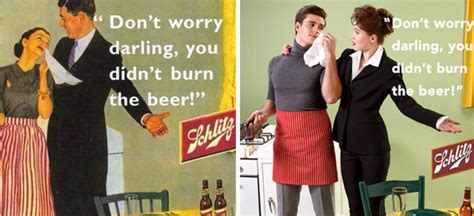 Photographer Reversed The Gender Roles On These Old Sexist Ads And What