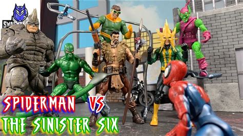 Spider Man No Way Home Spider Man Vs The Sinister Six Epic Fight Stop Motion YouTube