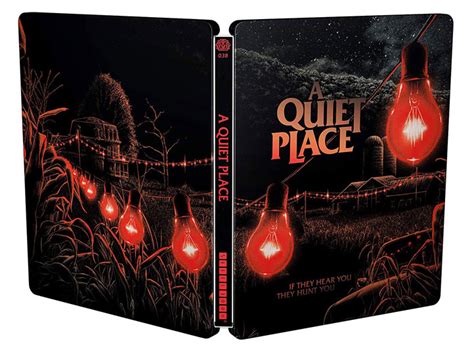 Maybe you would like to learn more about one of these? 'A Quiet Place' reissued to 4k Blu-ray SteelBook Edition