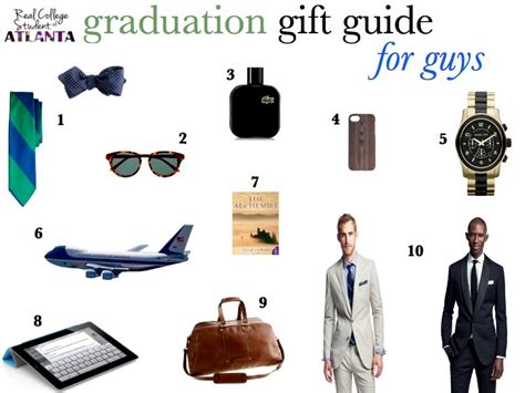 Nowadays, it's common for guys to just ask for cash or gift cards as a graduation present, which isn't a bad idea. Real College Student of Atlanta: Graduation Gift Guide for ...