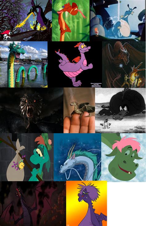 Disney Dragons By Nightmaredc On Deviantart