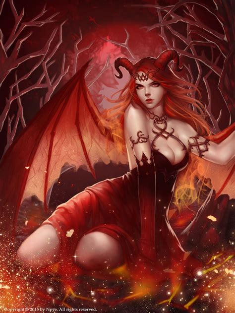 Succubus Npye Fantasy Demon Dark Fantasy Art Fantasy Art Women