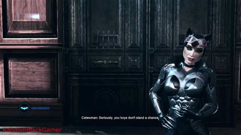 Batman Arkham City Armored Edition Catwoman Combat System Gameplay 1080p Youtube