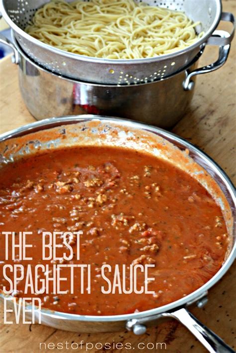 The Best Spaghetti Sauce Recipe