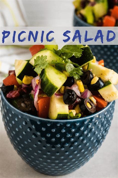 Picnic Salad Is A Quick And Easy Side Dish For Your Next Bbq Potluck