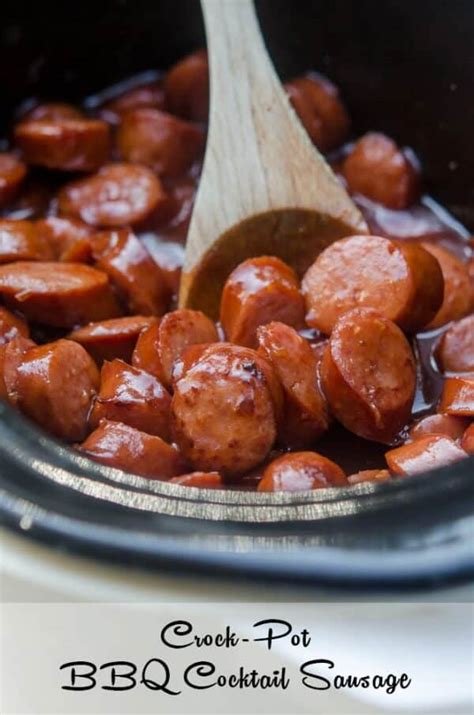 Huge sale on cocktail sausage now on. Crock-Pot BBQ Cocktail Sausage