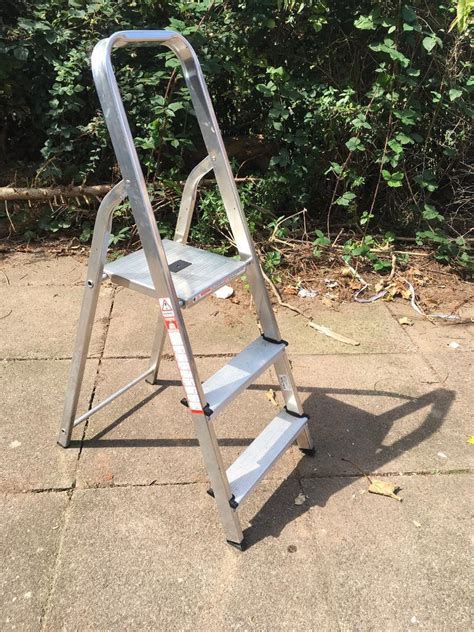 Abru Aluminium Step Ladder 2 Step High Handle In Moseley West