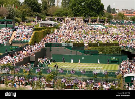 Wimbledon Tennis Championships Matches Courts And Crowds All England