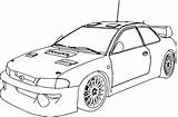 Coloring Car Pages Race Indy Rally Popular sketch template
