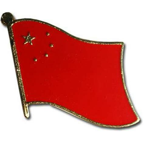 Flagline China Flag Lapel Pin