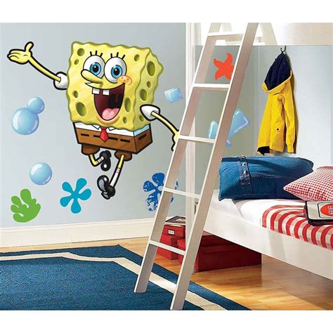 Spongebob Squarepants Wall Accents Kids Wall Decals Bedroom Stickers