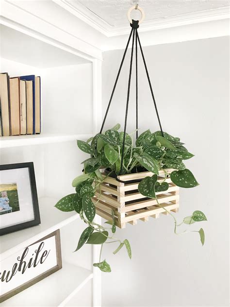 Beautiful diy planter box ideas that anyone can build. DIY HANGING PLANTER BOX | Hanging plants diy, Hanging ...