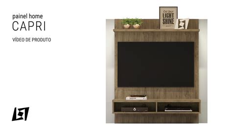 Compra segura e entrega rápida. Painel para TV Capri | Linea Brasil - YouTube