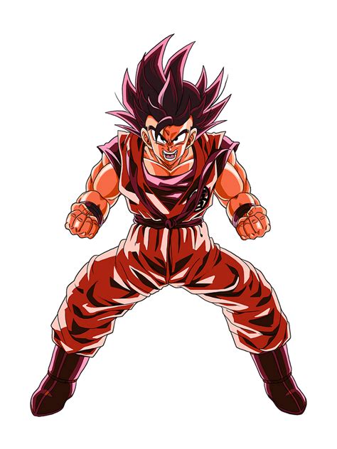 Goku Kaioken Render 4 By Maxiuchiha22 On Deviantart