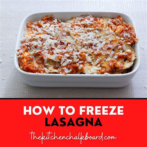 Freezing Lasagna Here Is Everything You Need To Know The Kitchen