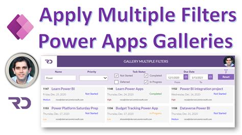 Power Apps Apply Multiple Filters To Gallery Power Platform Community