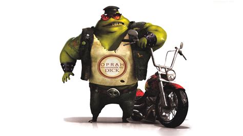 And today, here is the primary graphic. biker humor funny shrek 1920x1080 wallpaper - Entertainment Funny HD Desktop Wallpaper