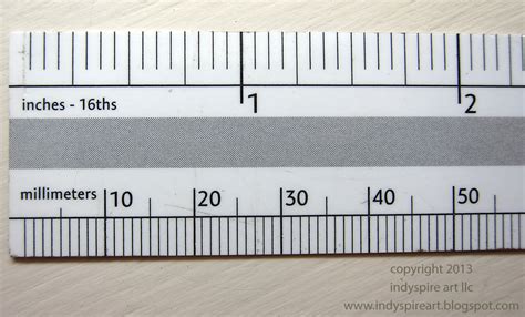 Okay so on a mm ruler. indyspire art: Marking on Copper Sheet