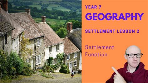 Geography | Settlement | Settlement Function - YouTube